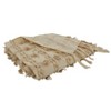 Saro Lifestyle Fringe Striped Throw, 50x60 inches, Beige - 3 of 4