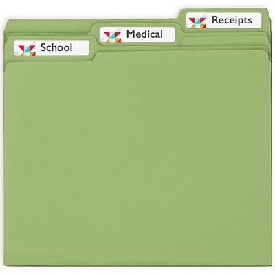Avery White File Folder Labels with TrueBlock Technology, Pack of 750