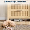 Fluted 7 Drawer Dresser for Bedroom, 45'' Tall Dresser, Chest of Drawers, Wooden Chest with Clothes Storage Cabinet - 3 of 4
