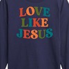 Boys' - Instant Message - Love Like Jesus Long Sleeve Graphic T-Shirt - 2 of 4