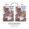Welcome Fall Neutral Garden Suede Flag - 2 of 4