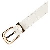 INSPIRE CHIC Women Faux Leather Gold/Silver Buckle Belt 0.9" Waist Belts for Jeans Pants Dresses - 2 of 4