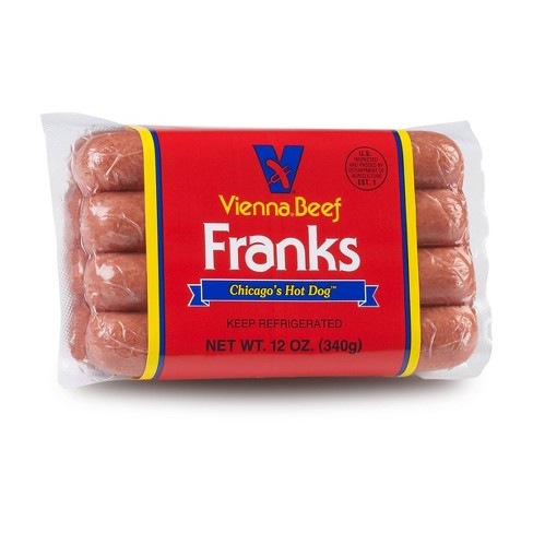 Vienna Beef Franks (8 to 1 Hot Dogs)