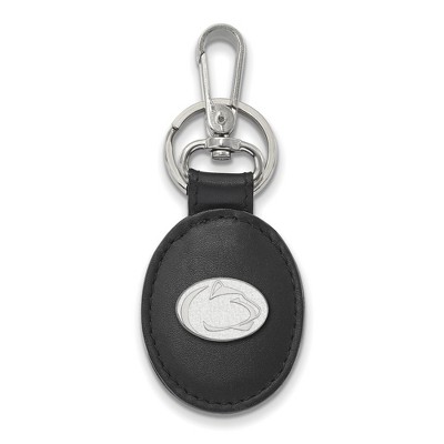 Black Bow Jewelry Sterling Silver Penn State Nittany Lions NCAA Key Chain