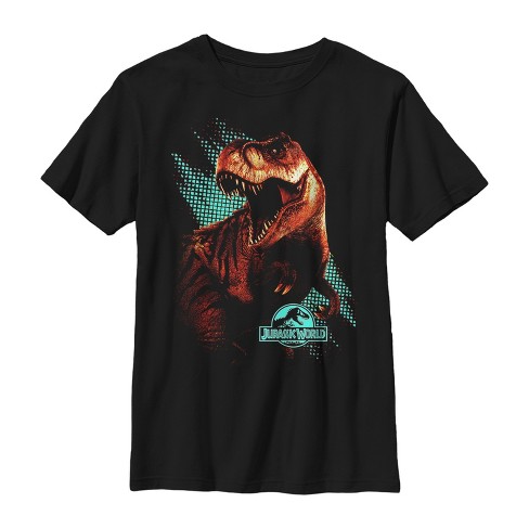 Boy's Jurassic World T. Rex Computer Screen T-shirt : Target
