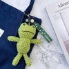 Wrapables Cute Plush Keychain Pendant Charm for Bag, Frog - 3 of 4