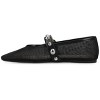 Journee Womens Naveah Studded Ballet Flats - 2 of 4