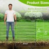 Garden Fence, 15/10 Panel Rustproof Metal No Dig Fence Panels, Garden Fencing Outdoor for Yard - 4 of 4