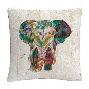 Danhui Nai 16 x 16 Decorative Throw Pillow by Trademark Fine Art - 1 of 4