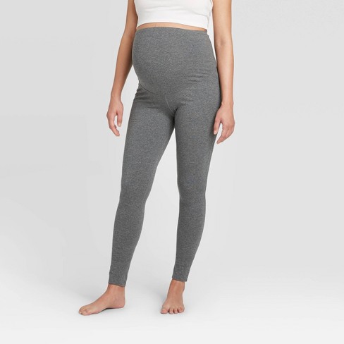 Cotton Maternity Leggings - Isabel Maternity By Ingrid & Isabel™ Heather  Gray S : Target
