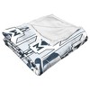 Hasbro Monopoly Monopoly Man Silk Touch Throw Blanket 50x60 Inches - 4 of 4