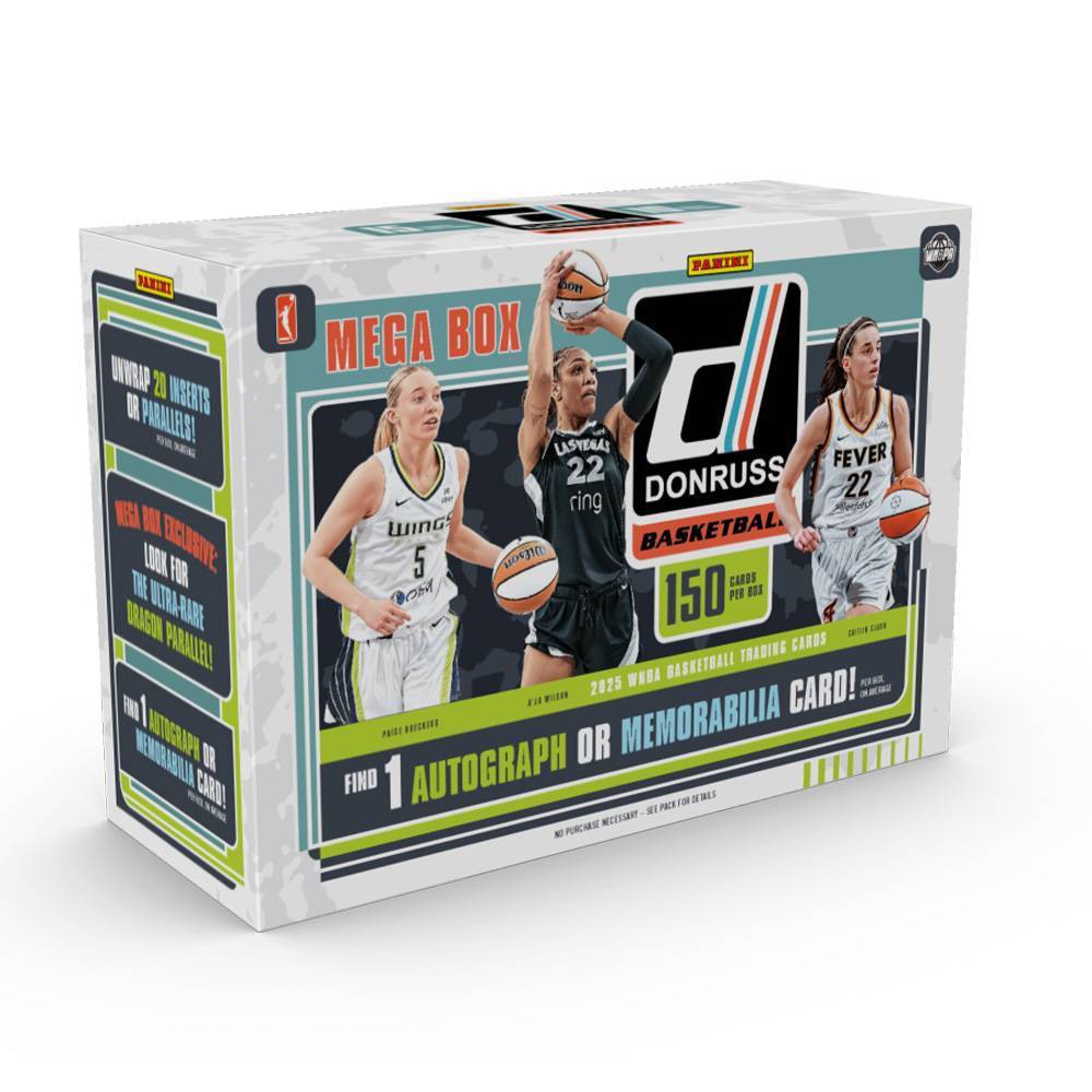 2025 Panini WNBA Donruss Basketball Trading Card Mega Box