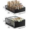 COZONY Pull Out Cabinet Organizer with Dual Installation, Heavy Duty Carbon Steel Slide Out Shelves for Kitchen Bathroom Storage - 2 of 4