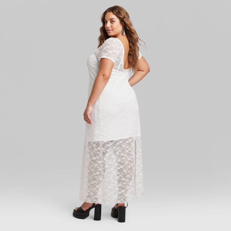 Women's Short Sleeve Maxi Dress - Wild Fable™, 4 of 5