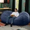 Jaxx Grand Lounger 7 Foot Bean Bag Sofa -Lush Velvet - 3 of 4