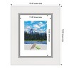 Amanti Art Eva White Silver Picture Frame - 4 of 4