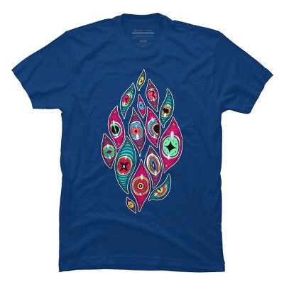 Men's Design By Humans EYES By Chofy87 T-Shirt
