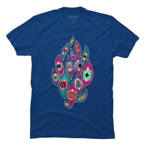 Men's Design By Humans EYES By Chofy87 T-Shirt - 1 of 3