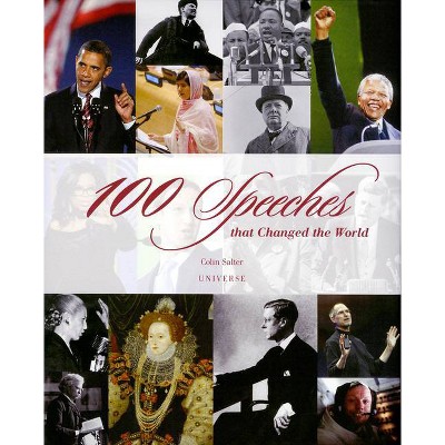 100 Speeches That Changed the World - by  Colin Salter (Hardcover)