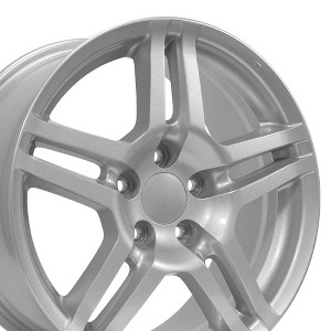 OE Wheels 17Inch Replica Wheel AC04 Fits Acura TL Rim 17x8 Silver Wheel - 1 of 4