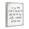 Stupell Industries Every Time I Eat Salad, 20" x 16" - 3 of 4