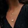 SHINE by Sterling Forever Sterling Silver Starry Nights Eye Pendant Necklace - 2 of 4