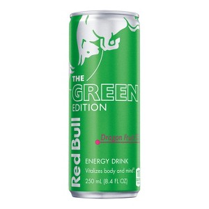 Red Bull Green Edition Energy Drink - 8.4 fl oz Can - 1 of 4