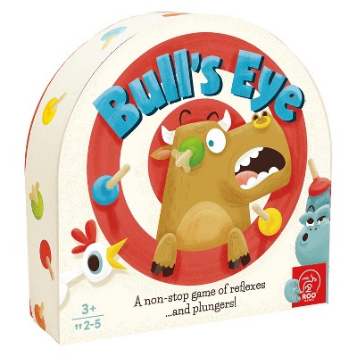Roo Games Bull’s Eye Fast-Paced Animal Matching Game - Ages 3+