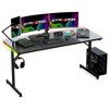 GTRACING Electric Standing Desk, 28"-46" Height Sit Stand up Desk with Memory Preset Controller, Height Adjustable Ergonomic Home Office Computer Desk - 2 of 4
