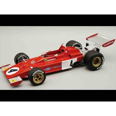 Ferrari 312 B3-73 #4 Arturo Merzario F1 "Monaco GP" (1973) Limited Ed to 150 pieces "Mythos Series" 1/18 Model Car by Tecnomodel