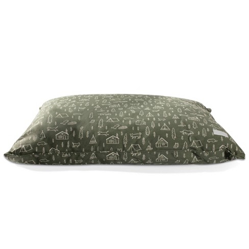 Petshop By Fringe Studio Geometric Pillow With Poly Fill Dog Bed - L - Gray  : Target