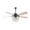 Lanzer 3 Light 52" Ceiling Fan - CLF1014 - Chrome - Safavieh - 2 of 4
