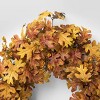 Oak Leaf Fall Wreath - Threshold™ - 3 of 3