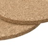 Unique Bargains Durable Soft to the Touch Cork Temperature Resistant Coasters - 4 of 4