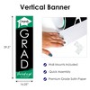 Big Dot of Happiness Green Graduation Party Door Decoration - Vertical Banner - 3 of 4
