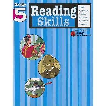 Reading Skills: Grade 5 (Flash Kids Harcourt Family Learning) - (Paperback)