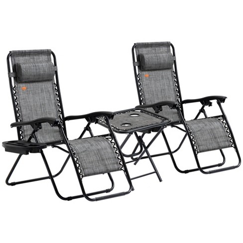 Outsunny lounger online set