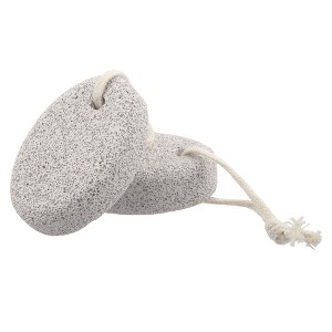 Unique Bargains Foot File Exfoliating Scrub Stone Pedicure Scrubber Natural Pumice Stone Foot Care 2 Pcs - 1 of 4