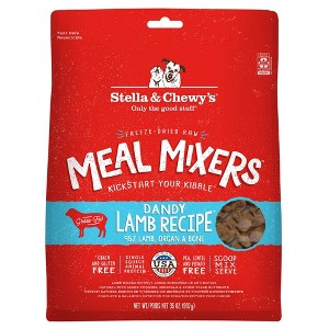 Stella & Chewy's Lamb Flavor Freeze-Dried Mixers Dry Dog Food - 35oz - 1 of 4
