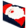 Wrapables Novelty Winter Warm Christmas Fuzzy Slipper Socks for Adult (Set of 3), Merry Xmas - 4 of 4