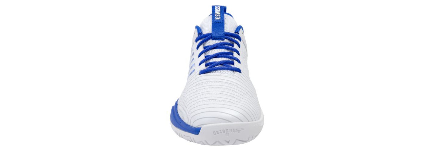 Мужские кроссовки K-Swiss Ultrashot Light Tennis Shoe (White/Dazzling Blue/Baltic Sea)., цвет: Белый — фото 3