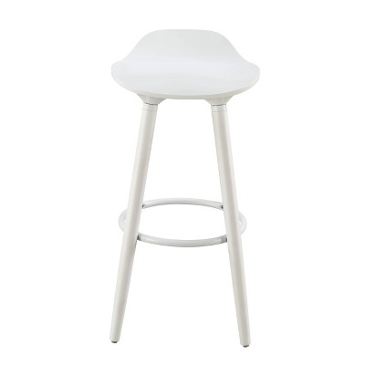 Baylyn Barstools White - Adore Decor