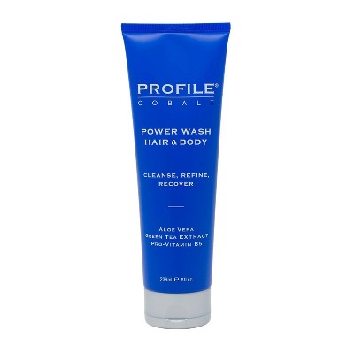 Profile Cobalt Power Wash Hair & Body - 8 fl oz