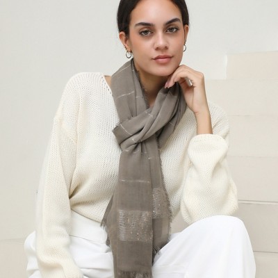 The Halo Scarf - Coffee