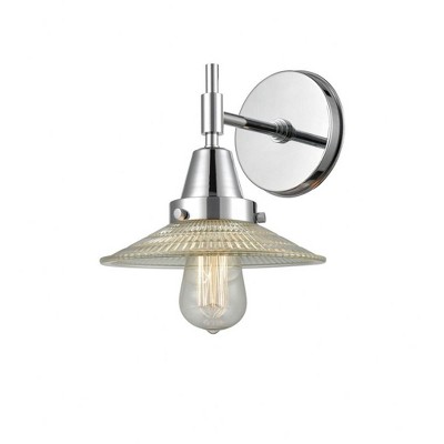 Halophane - 1 Light Wall Sconce-7.25 Inches Tall and 9 Inches Wide