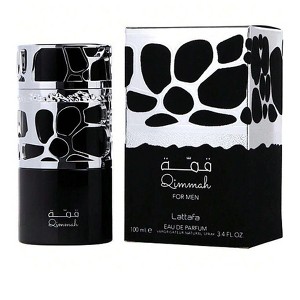 Lattafa Qimmah By Lattafa Men Cedar, Agarwood, Vetiver, Patchouli, Sage  Eau De Parfum Spray 3.4 Oz - 1 of 1