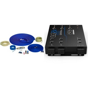AudioControl LC5iPRO 5 Channel Lineout Converter With Accubass with 4GA OFC Pure Copper Wiring Kit - 1 of 4