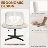Yaheetech Fabric Swivel Desk Chair Office Chair for Home Office - 4 of 4