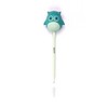 Yoobi Novelty Ballpoint Pen Squishy Topper Teal Owl - 4 of 4