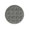 Large Tufted Round Storage Ottoman - HomePop - 4 of 4